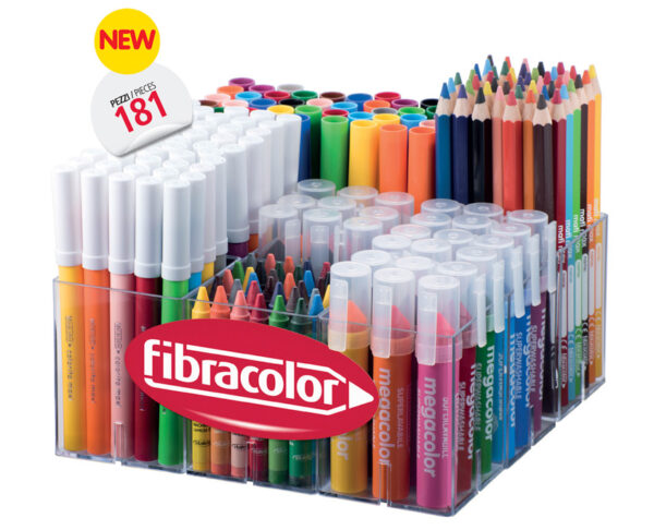Fibracolor Fibracolor Multibox junior 181 piese fibracolor