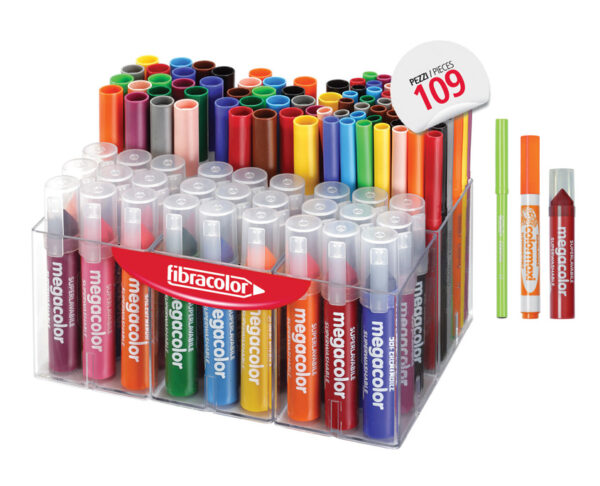 Fibracolor Fibracolor Multibox kid 109 piese fibracolor