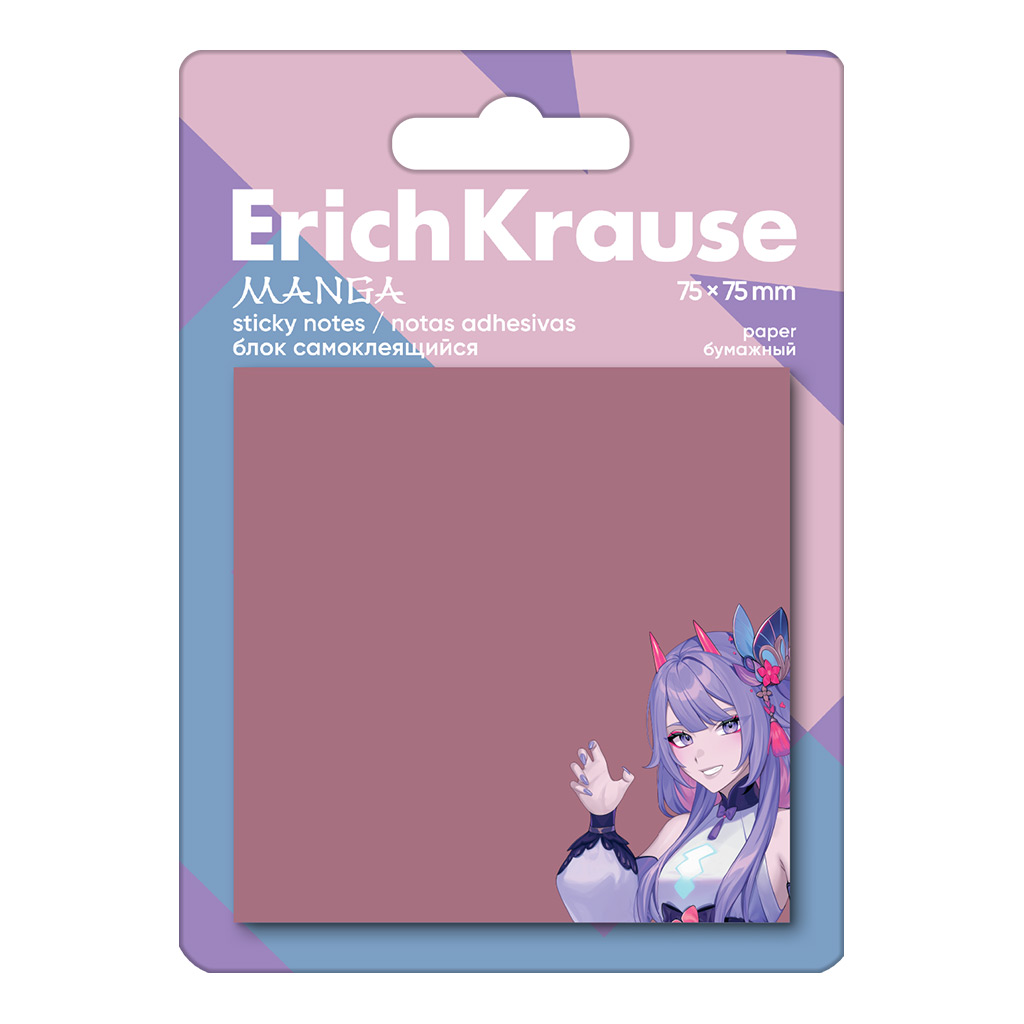 ErichKrause ErichKrause Notes adeziv 75x75mm , 50 foi manga erichkrause