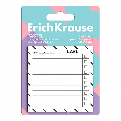 ErichKrause ErichKrause Notes adeziv erichkrause to do list 73x73 mm 20 foi alb