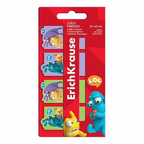 ErichKrause ErichKrause Notes adeziv erickrause jolly friends 25x67mm , 80 foi