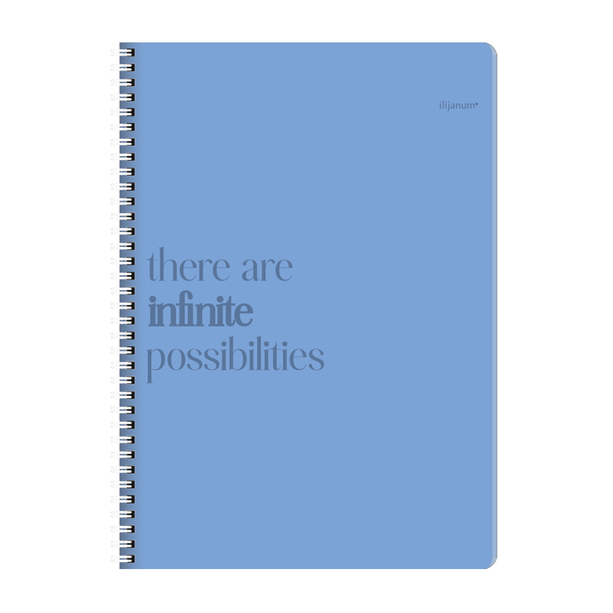 Ilijanum Ilijanum Notes ilijanum, a6, cu spira, 80 file, 70 g/mp, matematica