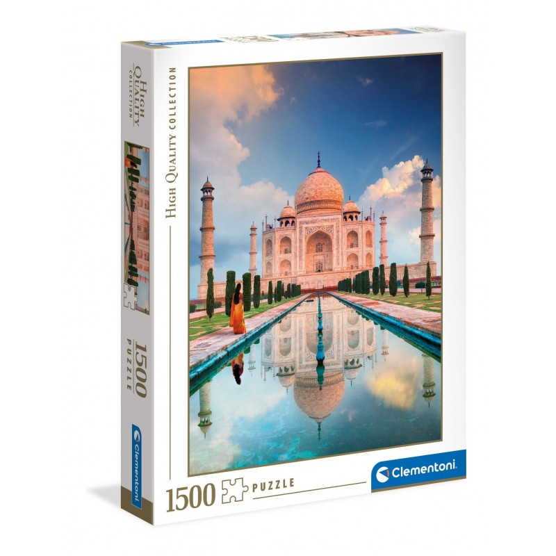 Clementoni Clementoni Puzzle carton 1500 piese clementoni high quality - taj mahal, 31818, 14+ ani