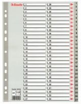 SEPARATOARE INDEX PLASTIC 1-54 MAXI ESSELTE