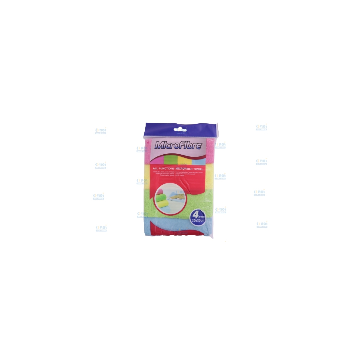 lavete microfibra NO Brand Set 4 lavete microfibra 103531
