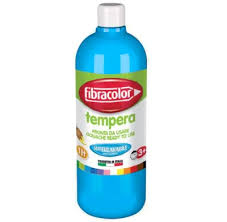 Fibracolor Fibracolor Tempera 1l fibracolor albastru deschis