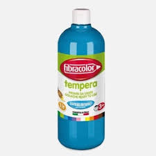 Fibracolor Fibracolor Tempera 1l fibracolor albastru