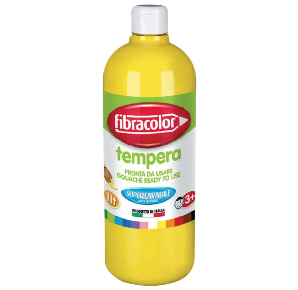 Fibracolor Fibracolor Tempera 1l fibracolor galben
