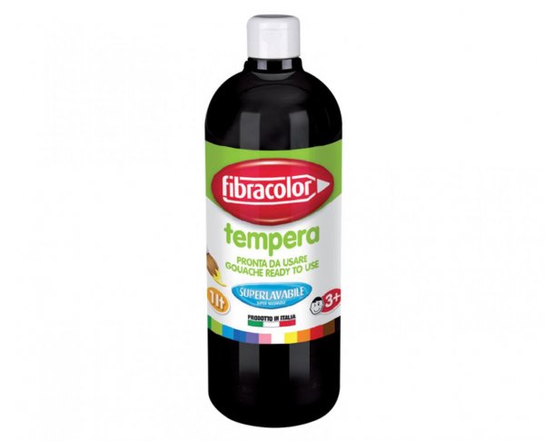 Fibracolor Fibracolor Tempera 1l fibracolor negru