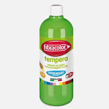 Fibracolor Fibracolor Tempera 1l fibracolor verde deschis