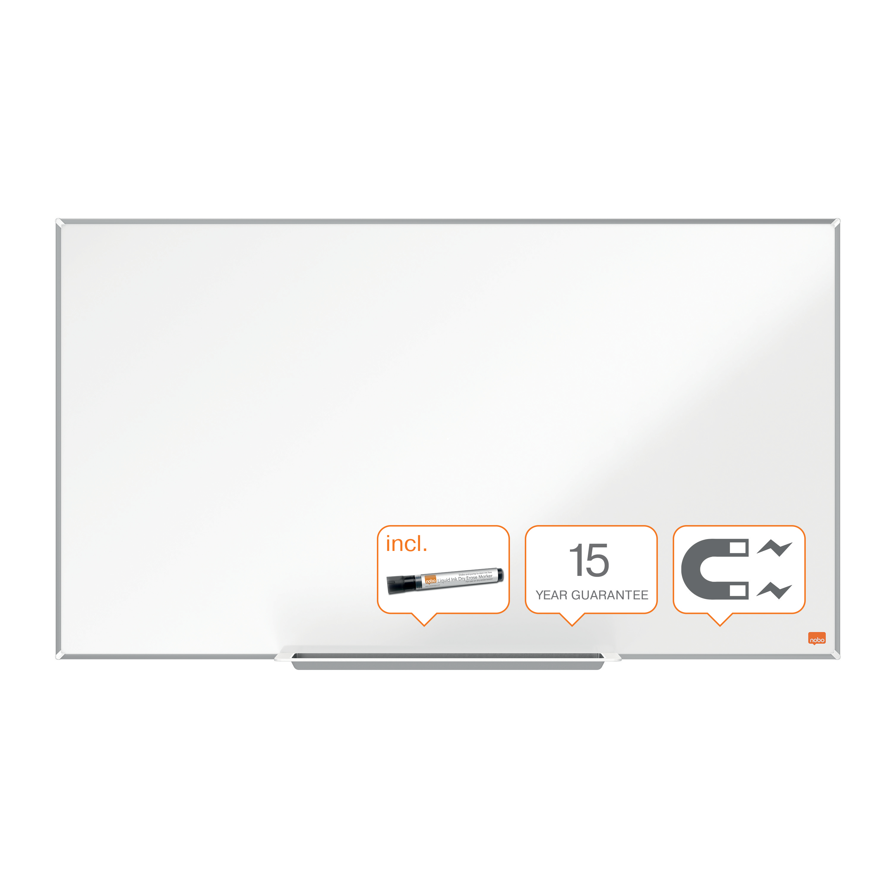WHITEBOARD MAGNETIC OTEL LACUIT WIDESCREEN 40" IMPRESSION PRO NOBO