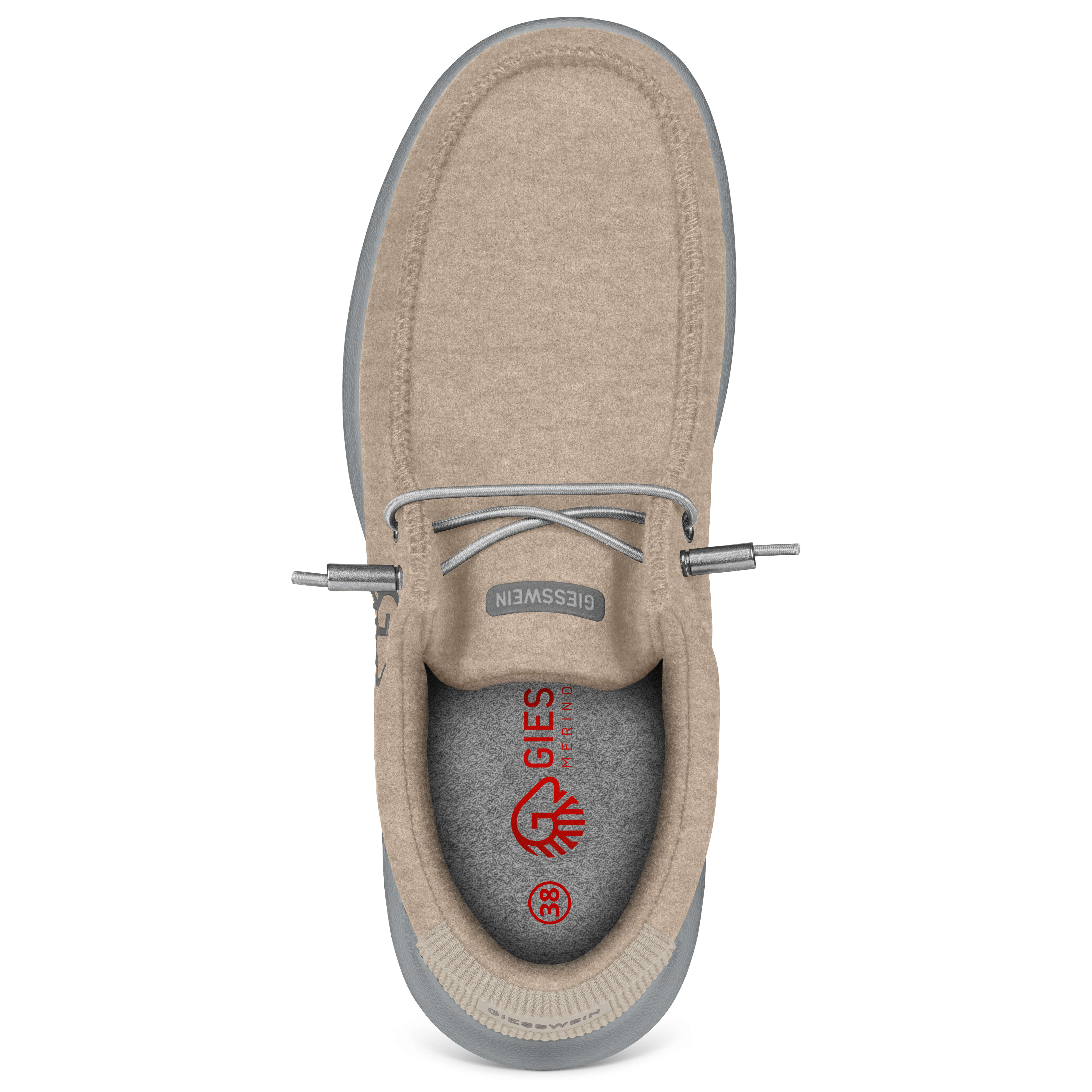 MOCASINI BARBATI MERINO MOKASSIN BARBATI, BEJ 40 90099530478