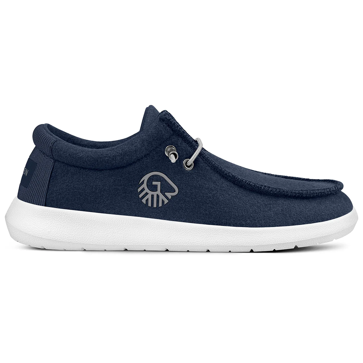 Mocasini Merino Giesswein, din lana, de dama, bleumarin 36EU
