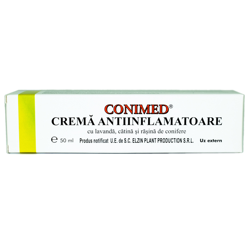 Crema antiinflamatoare - conimed 50ml elzin plant (5943083002507)