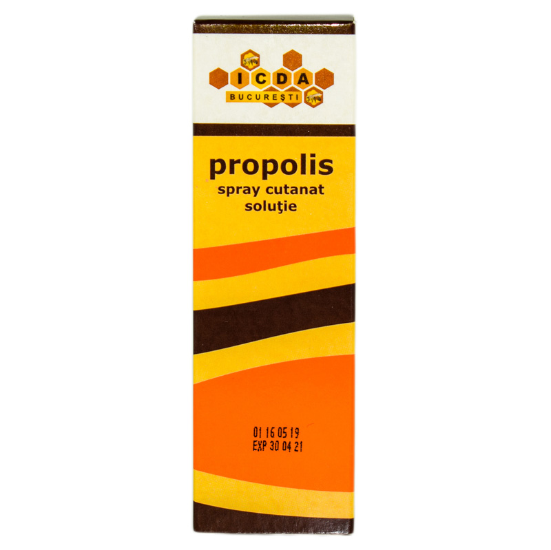 Spray propolis 50ml institut apicol (5944731000180)