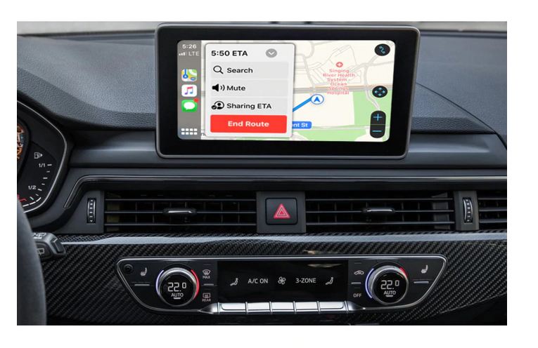 Carplay через bluetooth audi