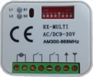 Receptor RX MULTI 300-900 MHz