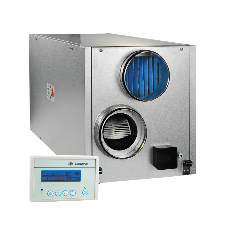 Centrale ventilatie cu recuperare de caldura - Centrala ventilatie Vents VUT 350 EH, debit 350 m³/h, climasoft.ro