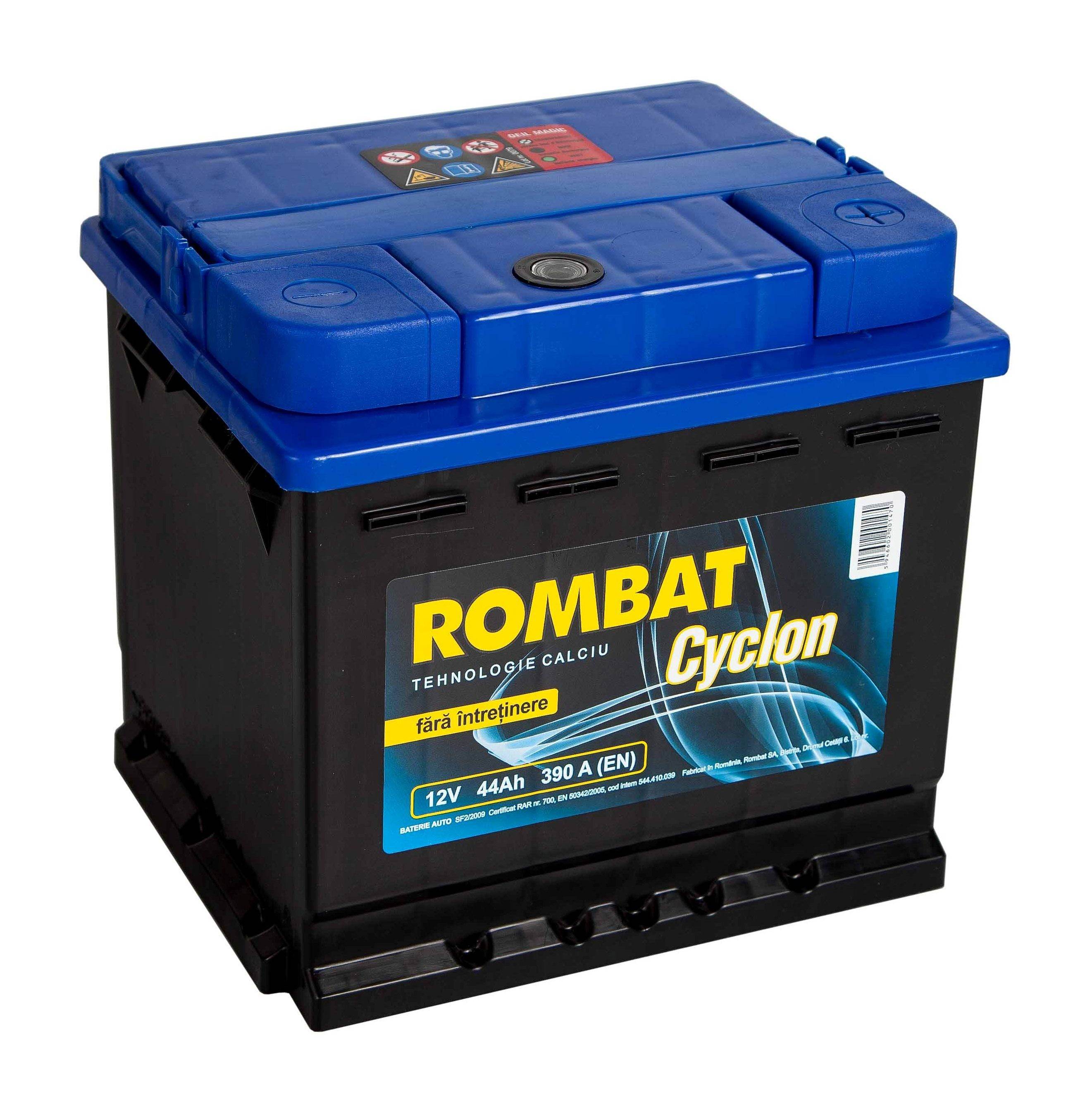 Baterii auto - Baterie auto Rombat Cyclon Calciu 44 Ah, climasoft.ro