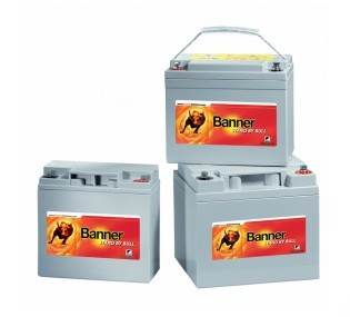 Baterii tractiune - Baterie traciune semitraciune Banner GiVC 12-110, climasoft.ro