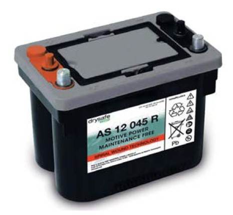 Baterii semitractiune - Baterie tractiune semitractiune Exide Drysafe AS 12 045 R, climasoft.ro
