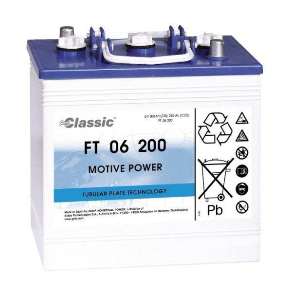 Baterii semitractiune - Baterie tractiune semitractiune Exide FT 06 200, climasoft.ro