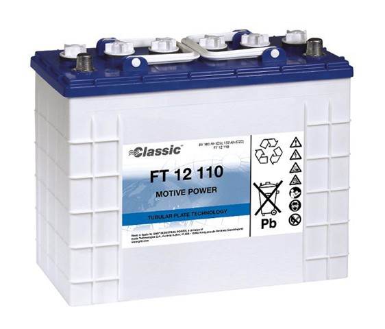 Baterii semitractiune - Baterie tractiune semitractiune Exide FT 12 110, climasoft.ro