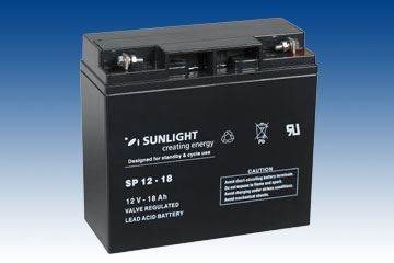 Baterii UPS - Baterie UPS SP 12 - 18 Sunlight SPA 12V 18 Ah, climasoft.ro