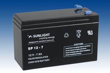 Baterii UPS - Baterie UPS SP 12 - 7 Sunlight SPA 12V 7 Ah, climasoft.ro
