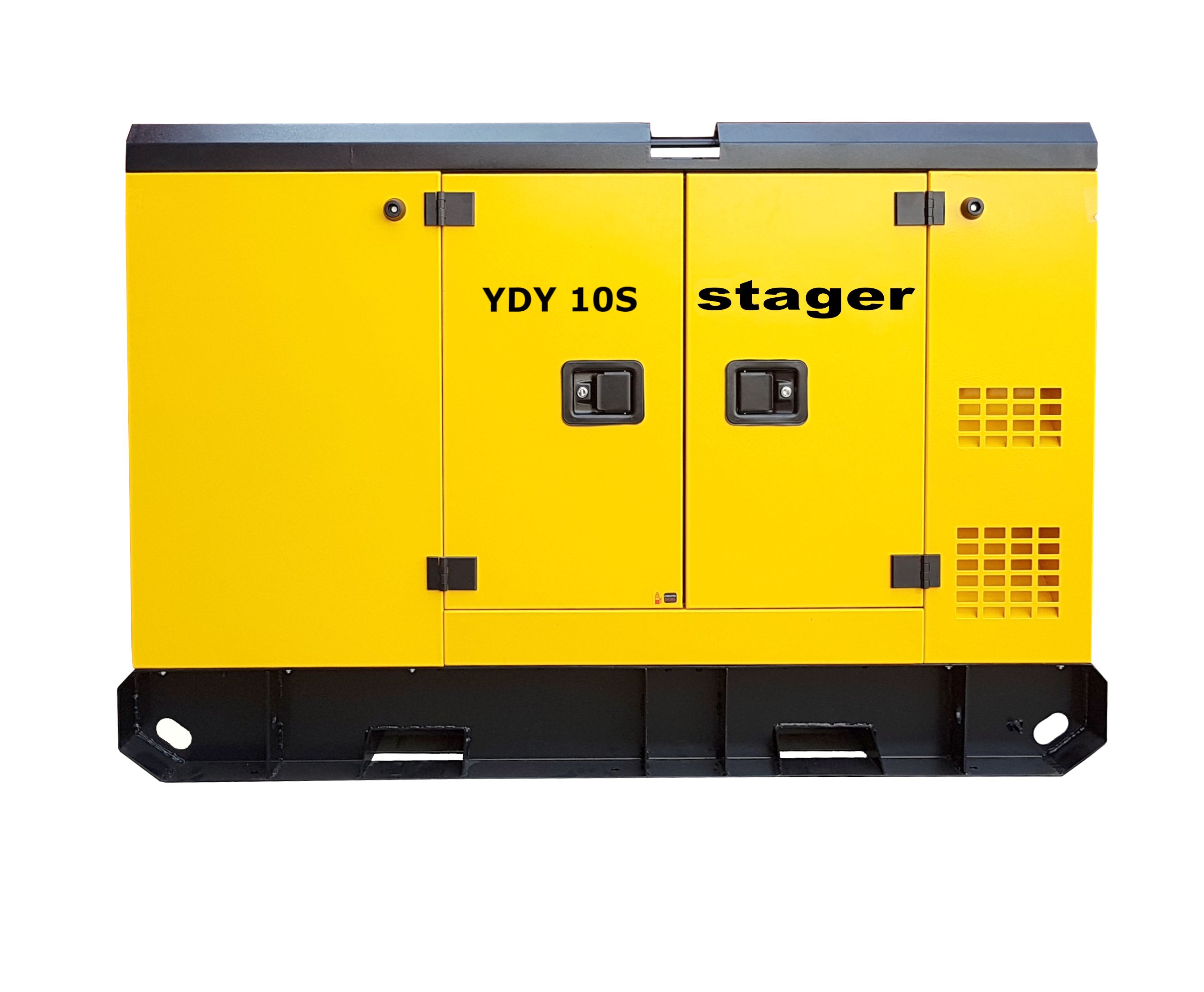 Generatoare insonorizate - Generator insonorizat diesel monofazat Stager YDY10S, 8.6kVA, 37A, 1500rpm, climasoft.ro