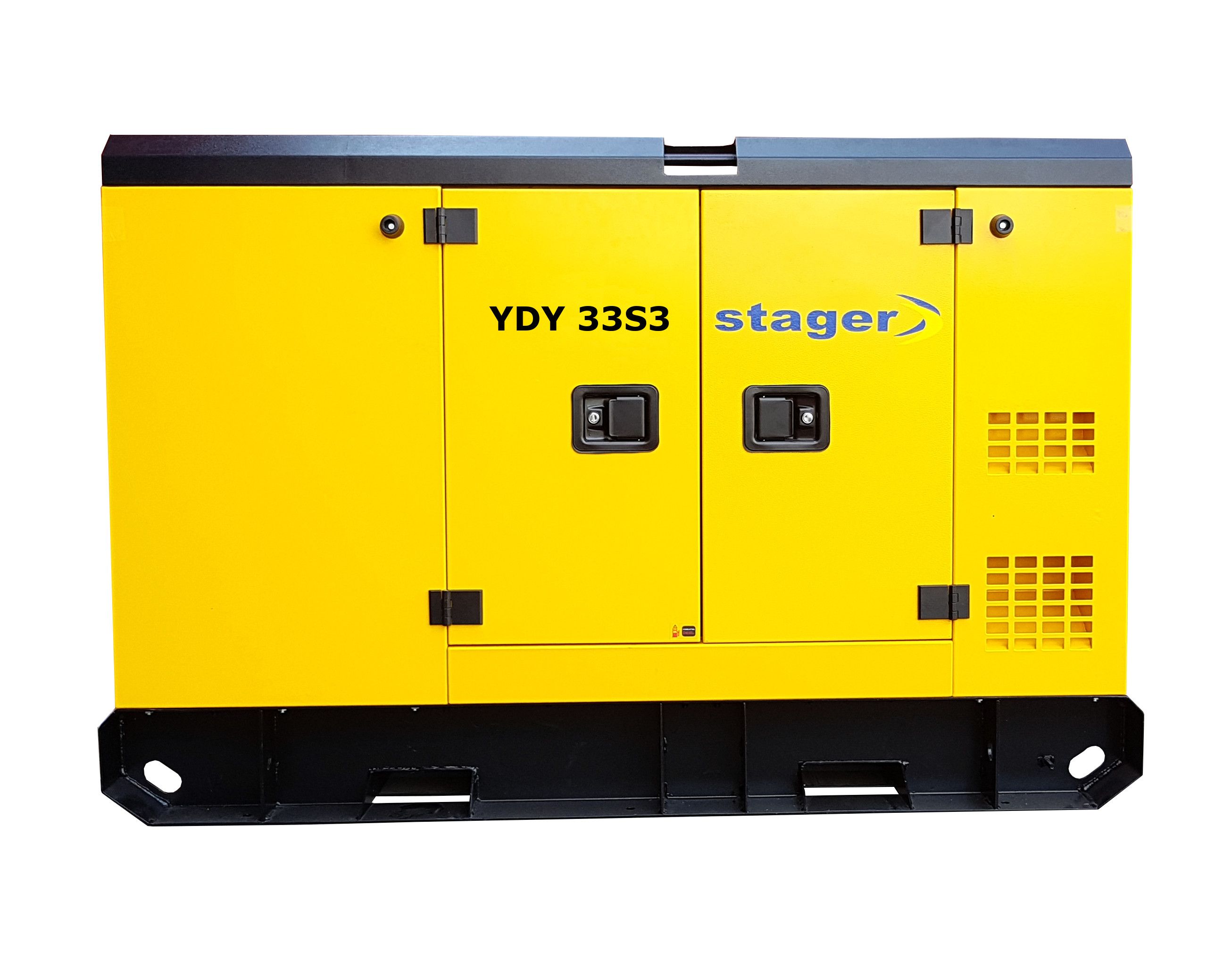 Generatoare insonorizate - Generator insonorizat diesel trifazat Stager YDY33S3, 30kVA, 43A, 1500rpm, climasoft.ro