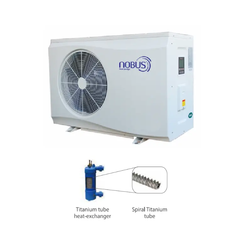 Pompa Caldura Piscina 17kW 230V R32 Nobus NBSP017N8