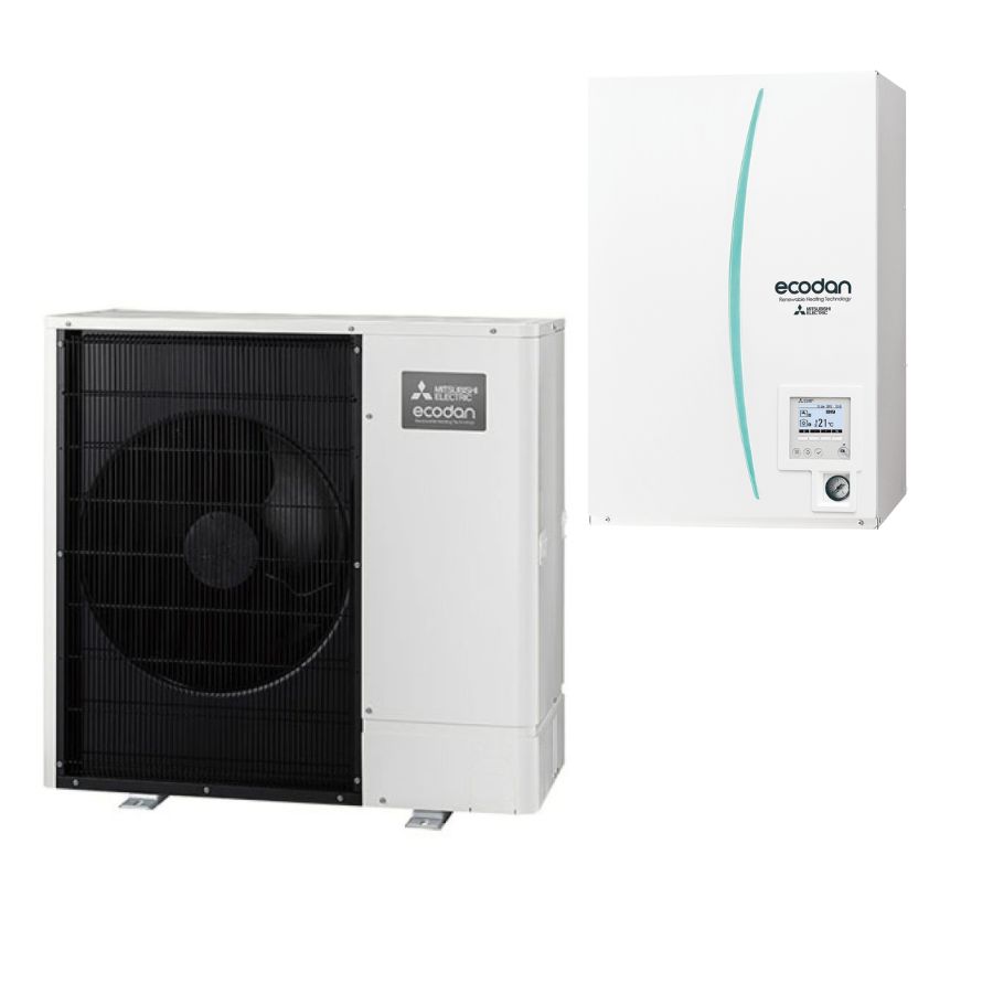 【MAASA】 Pompa de caldura aer-apa 8kW 380V Mitsubishi Electric Ecodan