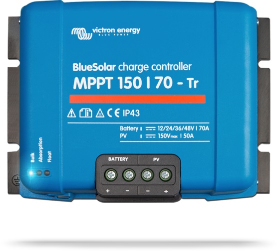 Regulatoare de incarcare - Regulator de incarcare Victron Energy BlueSolar MPPT 150/70-Tr, climasoft.ro