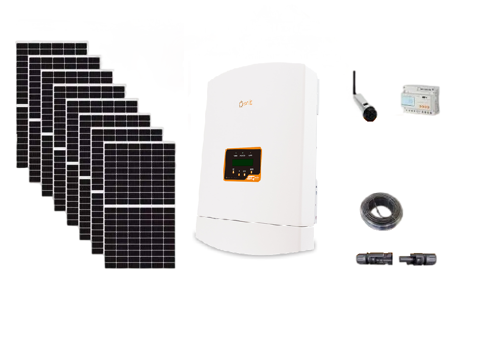 Sisteme fotovoltaice on-grid - Sistem fotovoltaic On-Grid 3 kWp monofazat Solis, climasoft.ro