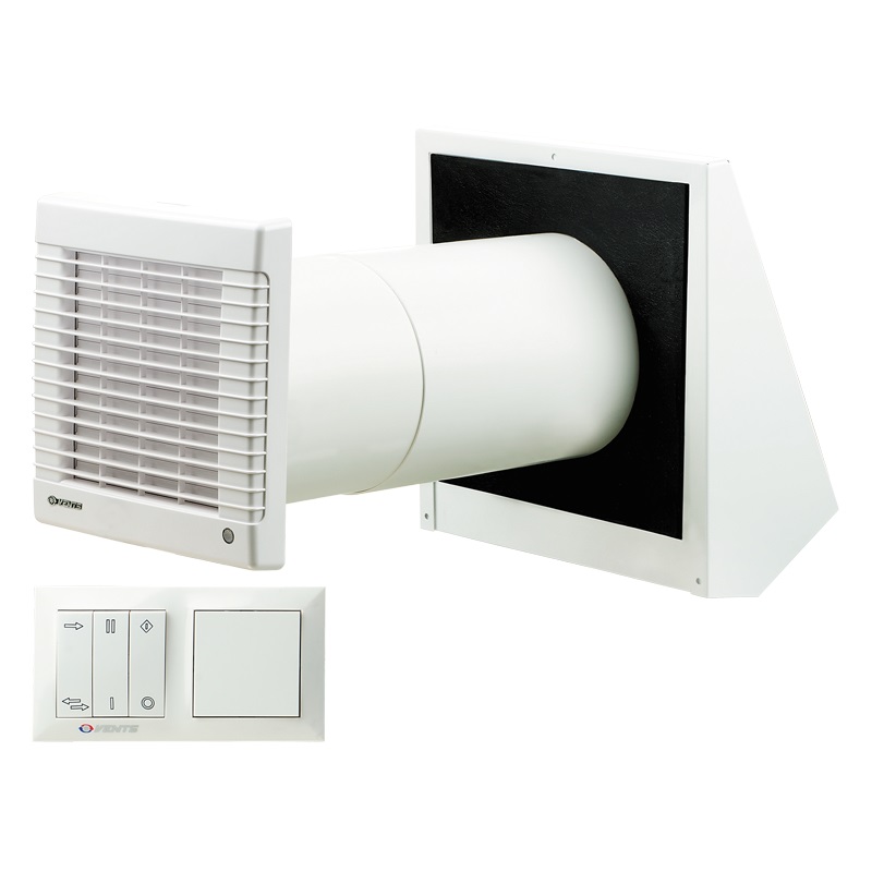Recuperatoare de caldura - Sistem ventilatie Vents TwinFresh RA-50, climasoft.ro