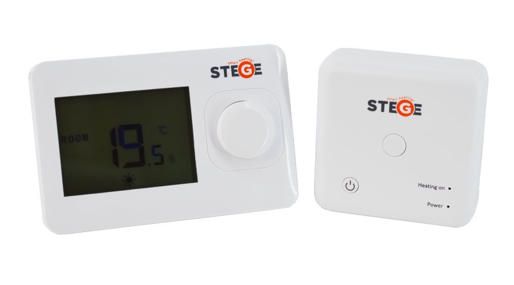 Termostate - Termostat electronic fara fir STEGE WT100 RF, climasoft.ro