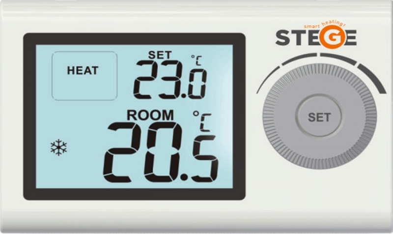 Termostate - Termostat electronic cu fir STEGE SG100, climasoft.ro