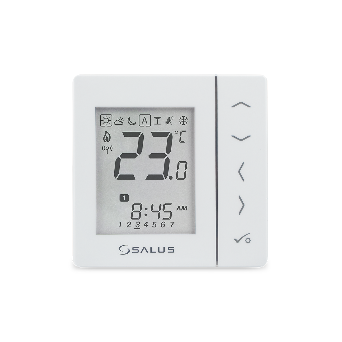 Termostate - Termostat wireless Salus VS10WRF, montaj in doza, climasoft.ro
