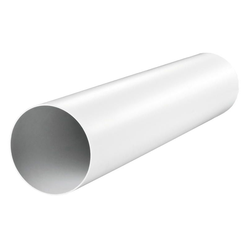 Tubulatura PVC - Tub PVC circular Ø100mm, 1000mm, climasoft.ro
