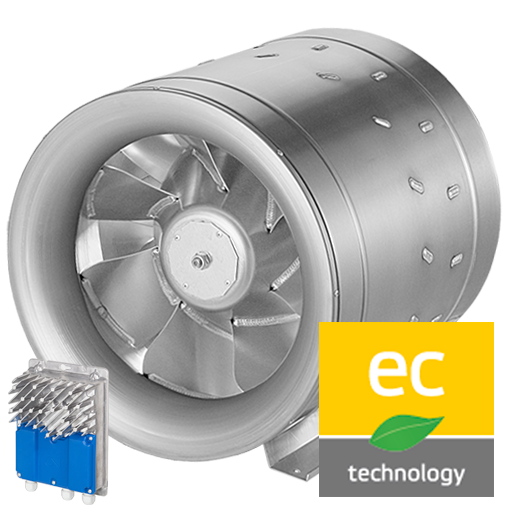 Ventilatoare de tubulatura - Ventilator Ruck EL 400 EC 10, climasoft.ro