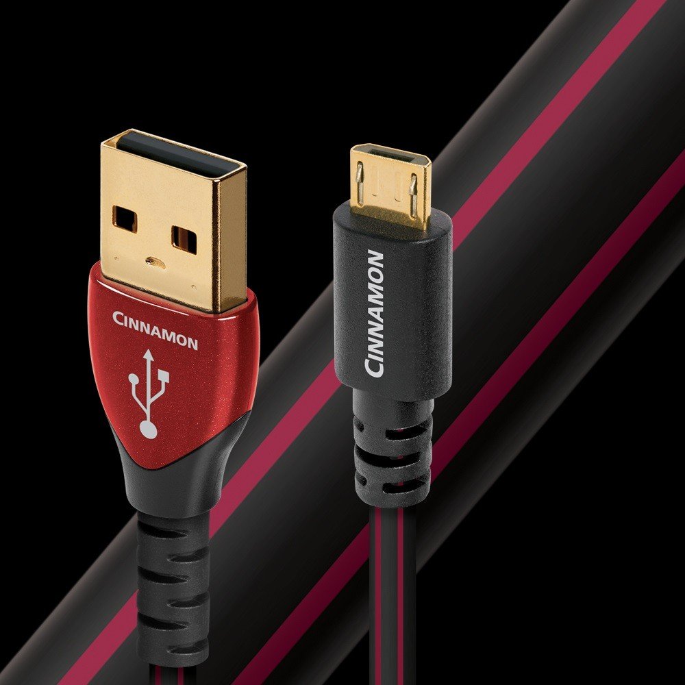 Cabluri USB - Cablu USB A - USB Micro AudioQuest Cinnamon 0.75 m, audioclub.ro