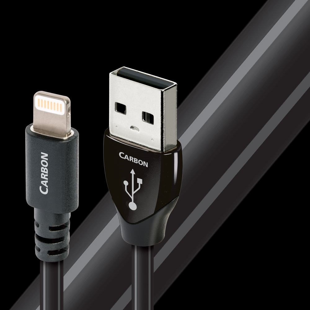 Cabluri USB - Cablu USB A - Lightning AudioQuest Carbon 0.75 m, audioclub.ro