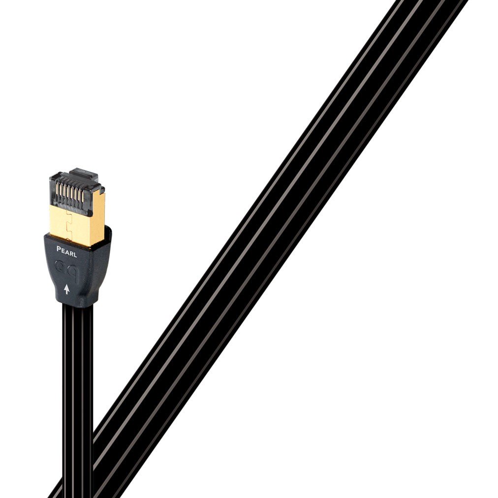 Cabluri retea (streaming) - Cablu retea Cat 7 Ethernet RJ/E AudioQuest Pearl 0.75 m, audioclub.ro