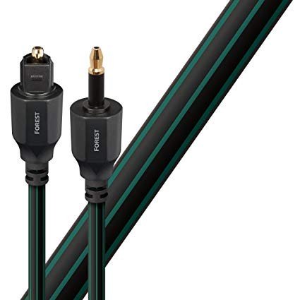 Cabluri optice (toslink) - Cablu optic Jack 3.5mm Mini - Toslink AudioQuest Forest 0.75 m, audioclub.ro