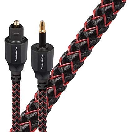 Cabluri optice (toslink) - Cablu optic Jack 3.5mm Mini - Toslink AudioQuest Cinnamon 1.5 m, audioclub.ro