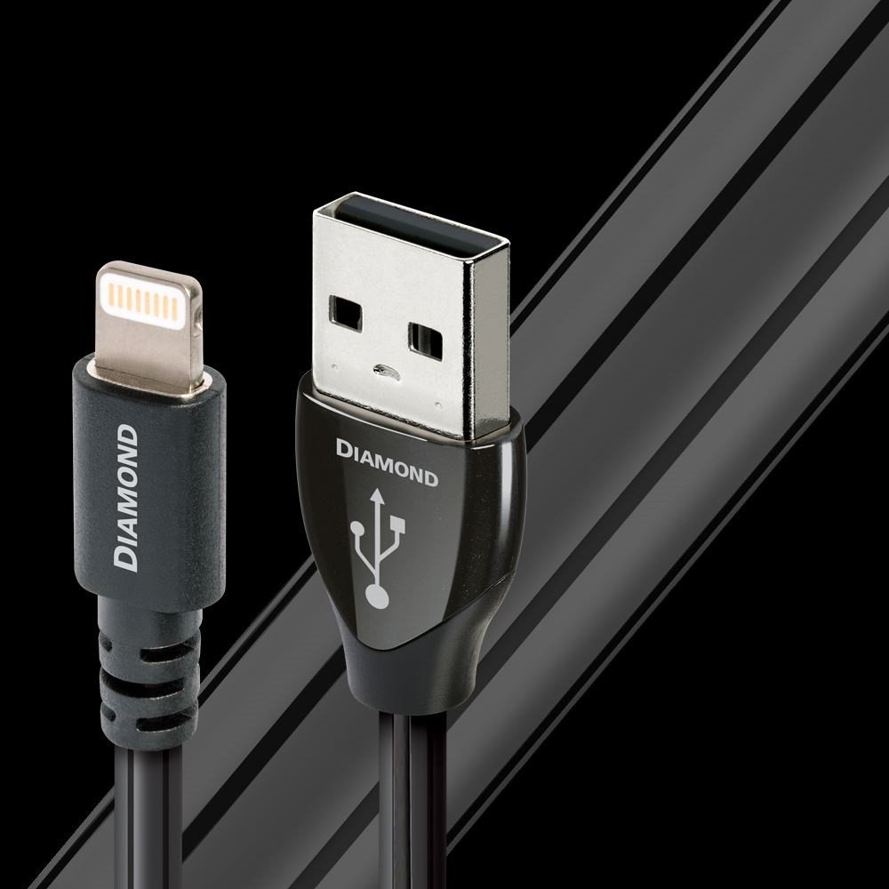 Cabluri USB - Cablu USB A - Lightning AudioQuest Diamond 1.5 m, audioclub.ro