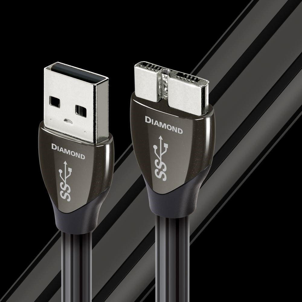 Cabluri USB - Cablu USB 3.0 A - USB 3.0 Micro AudioQuest Diamond 5 m, audioclub.ro