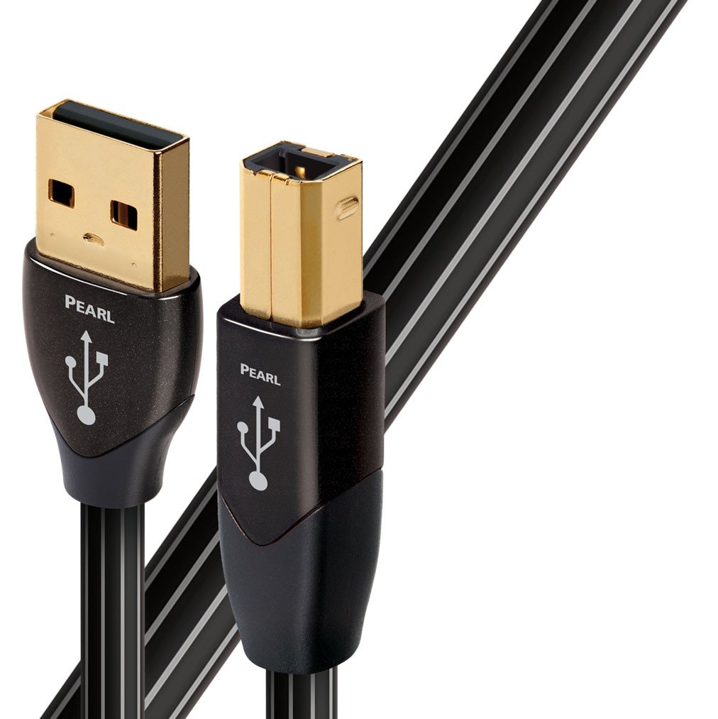 Cabluri USB - Cablu USB A - USB B AudioQuest Pearl 1.5 m, audioclub.ro