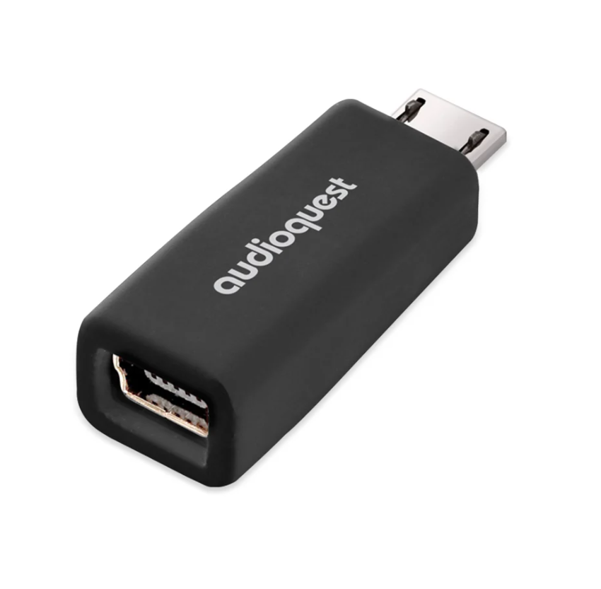 Adaptoare - Adaptor USB 2.0 AudioQuest mini USB - micro USB, audioclub.ro